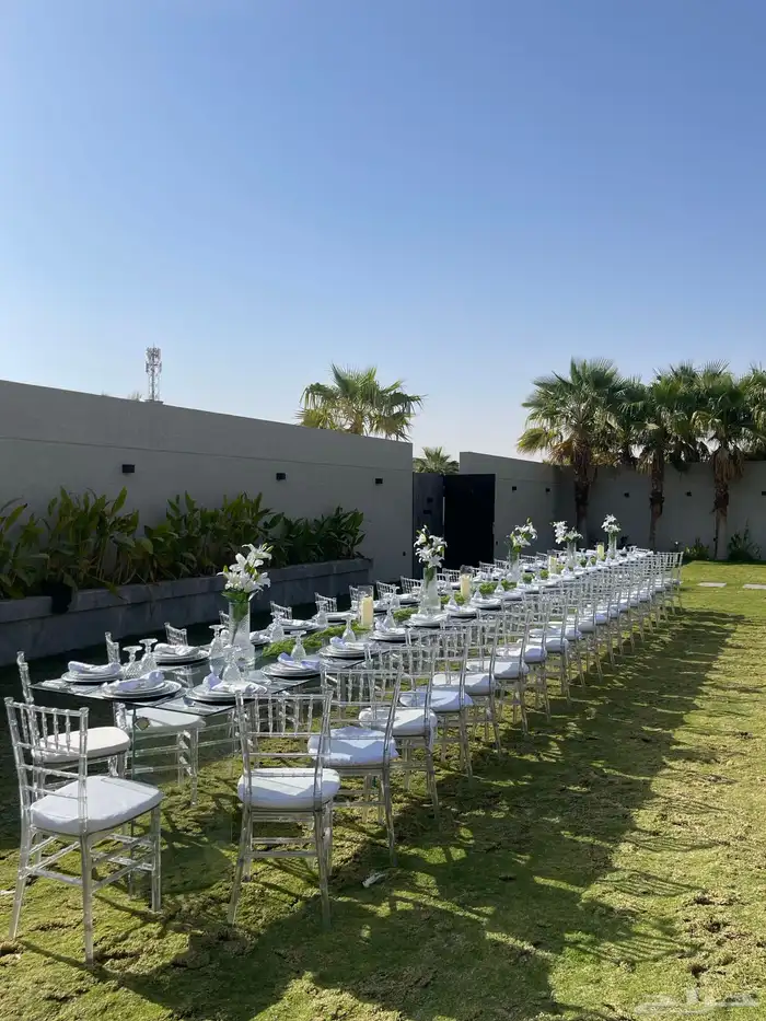 طاولات عشاء تنسيق حفلات 3