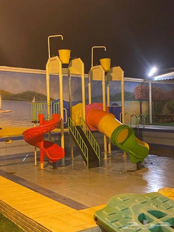 العاب مائية شاليهات استراحات منتجعات 5