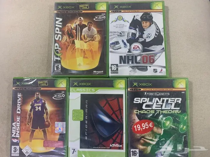 اشرطة xbox original 0