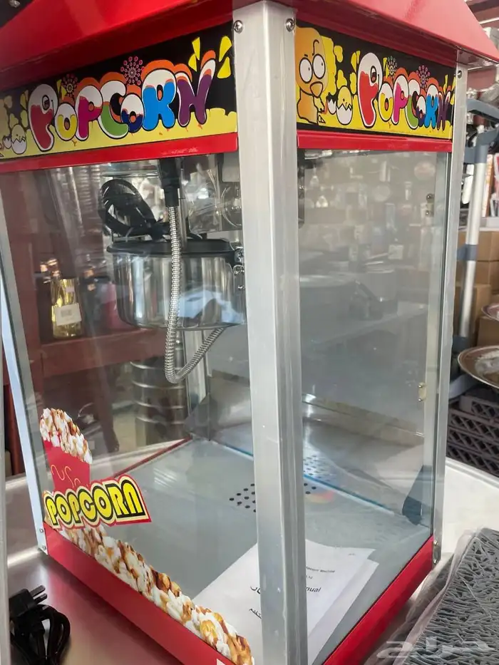 مكينة فشار مكينة بوب كورن الة فشار معدات تسالي 2