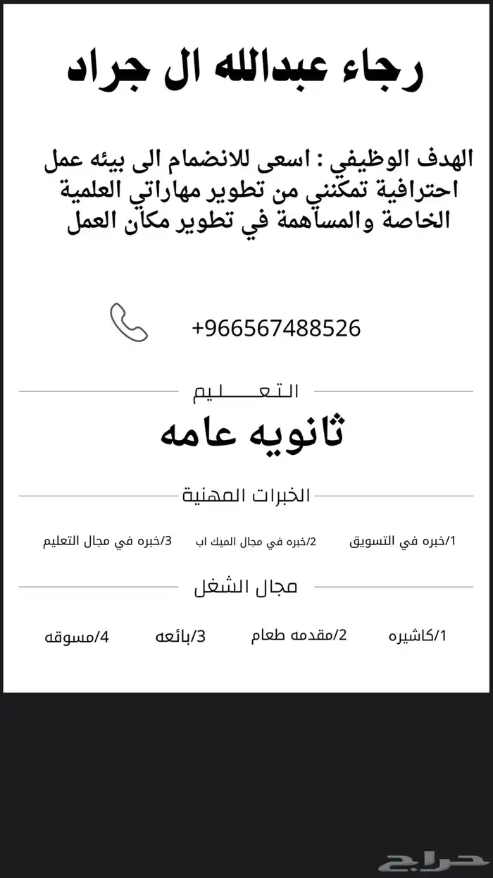 تصميم سيرة ذاتية احترافيه 0