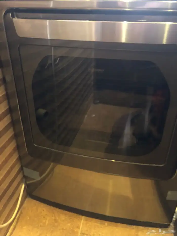 نشافة LG true steam ستايلس ستيل 10 كجم 5