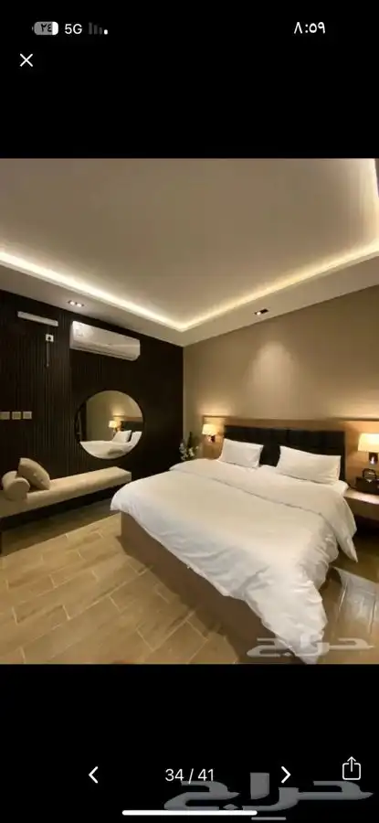 للبيع والايجار استراحه وشاليه لاف ان روز 21