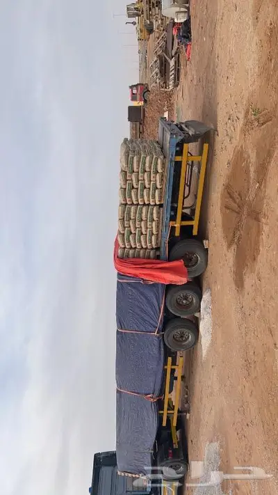 توريد رمل ودفان وبحص واسمنت في طريف ووعد الشمال 2