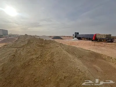توريد رمل ودفان وبحص واسمنت في طريف ووعد الشمال 5