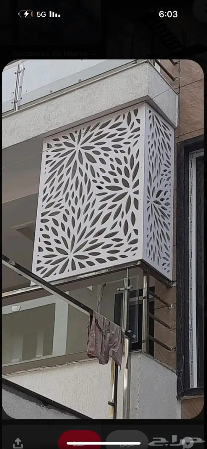 دربزين مسكة درج اثاث ديكورات منجرة حدادة 6