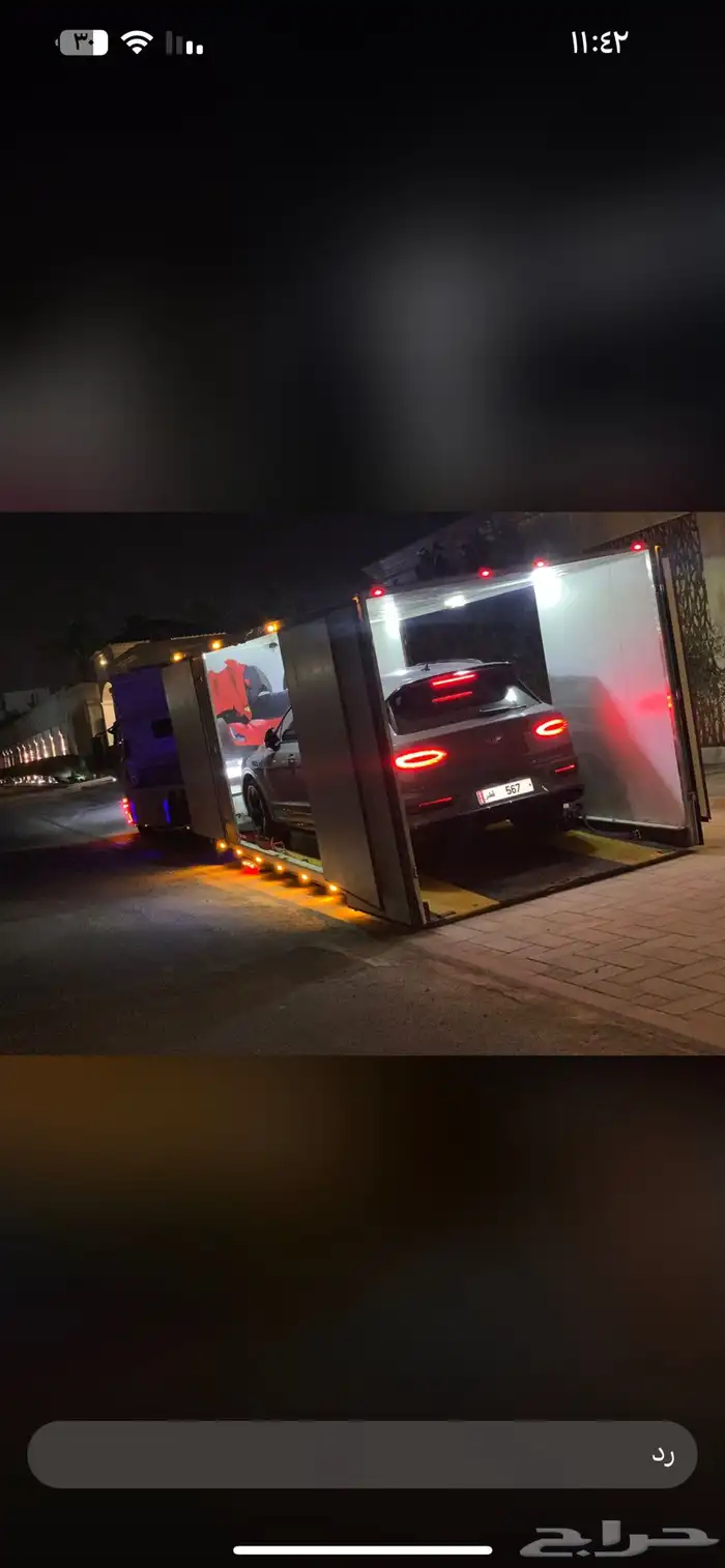 سطحة لشحن السيارات والدراجات الى الامارات العربية متحدة 4