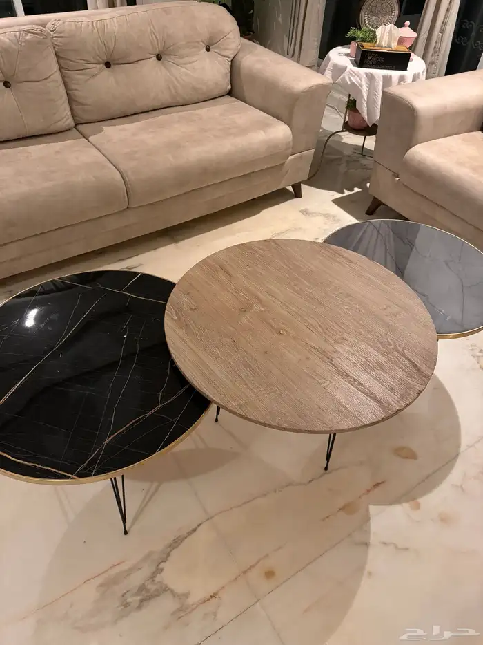 طقم طاولات وسطيه 3