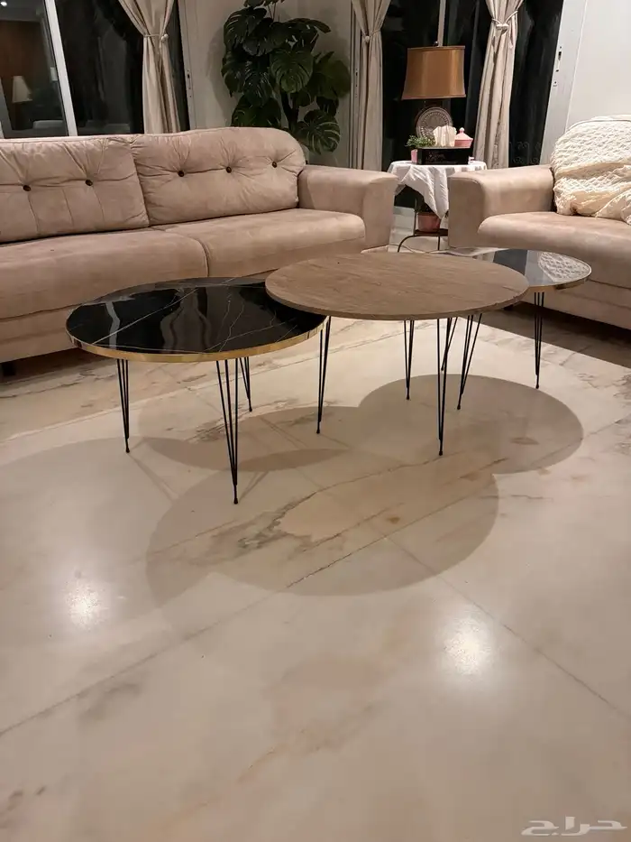 طقم طاولات وسطيه 4