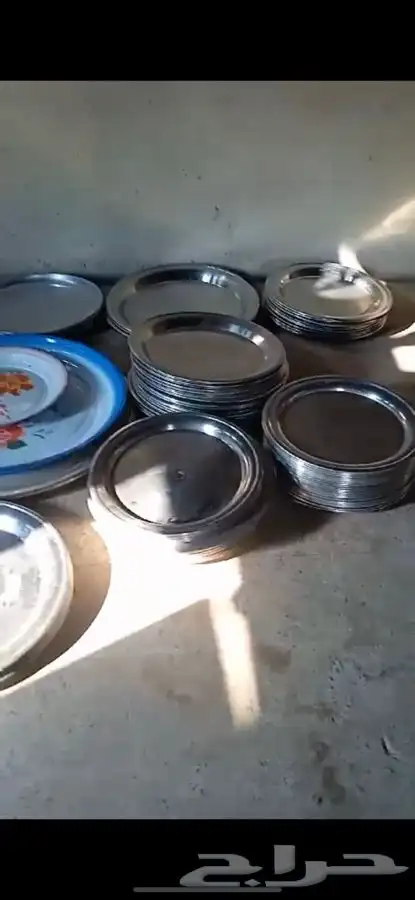 عدة مطبخ كامله قدور صحون ثلاجات مراكب غاز طاولات استيل 6