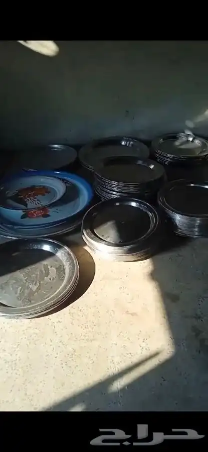 عدة مطبخ كامله قدور صحون ثلاجات مراكب غاز طاولات استيل 5