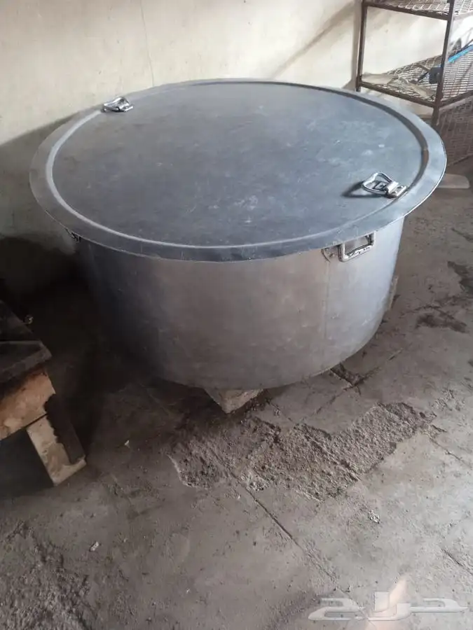 عدة مطبخ كامله قدور صحون ثلاجات مراكب غاز طاولات استيل 3