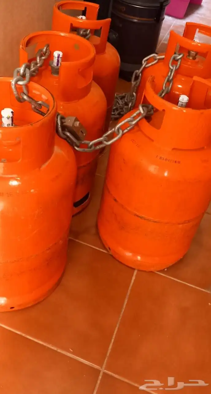 اسطوانه غاز مع كامل اغراضها 0