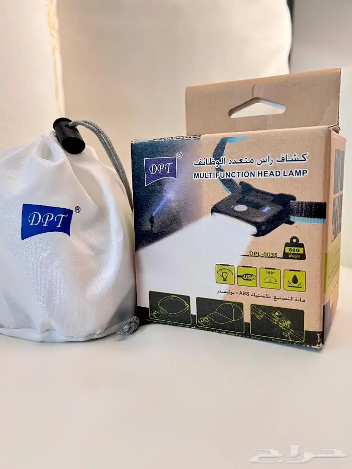 كشاف راس اضاءة LED   كشاف ليد  اسود  20 لومينز 7