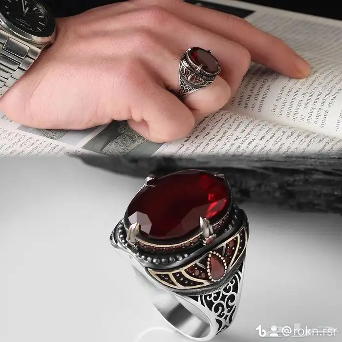 خواتم فضة ابها 14