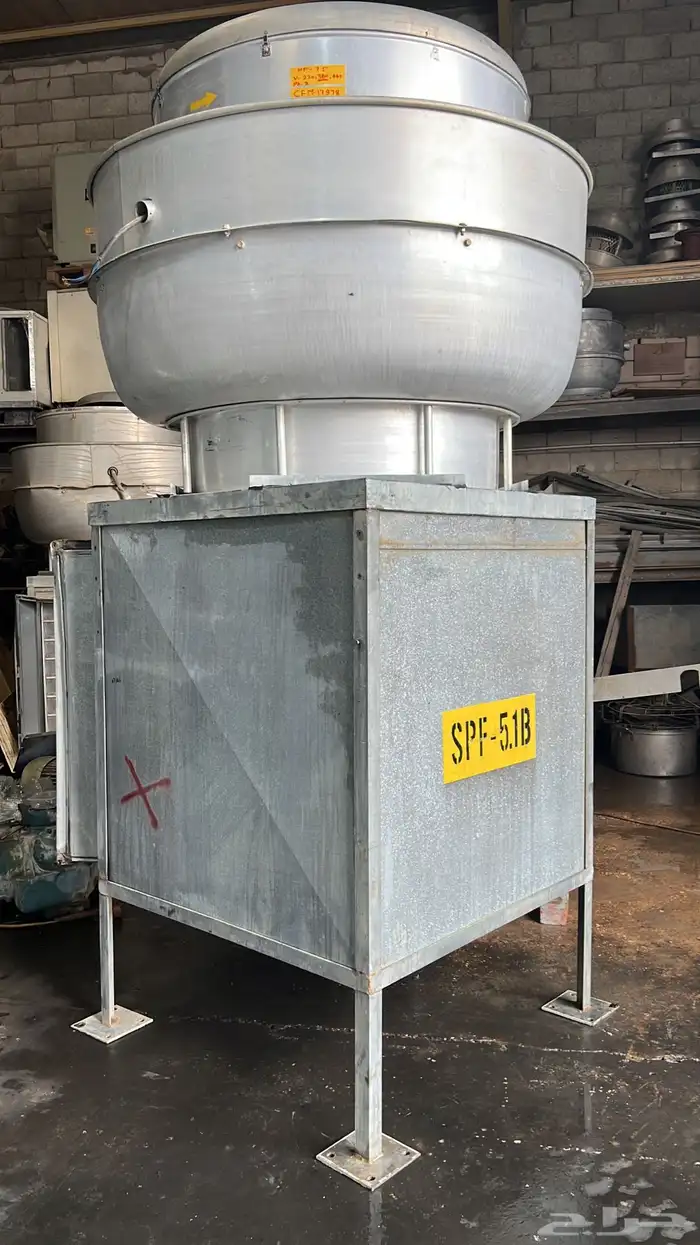 مروحة شفط للمطاعم قدرة 7.5 hp 0