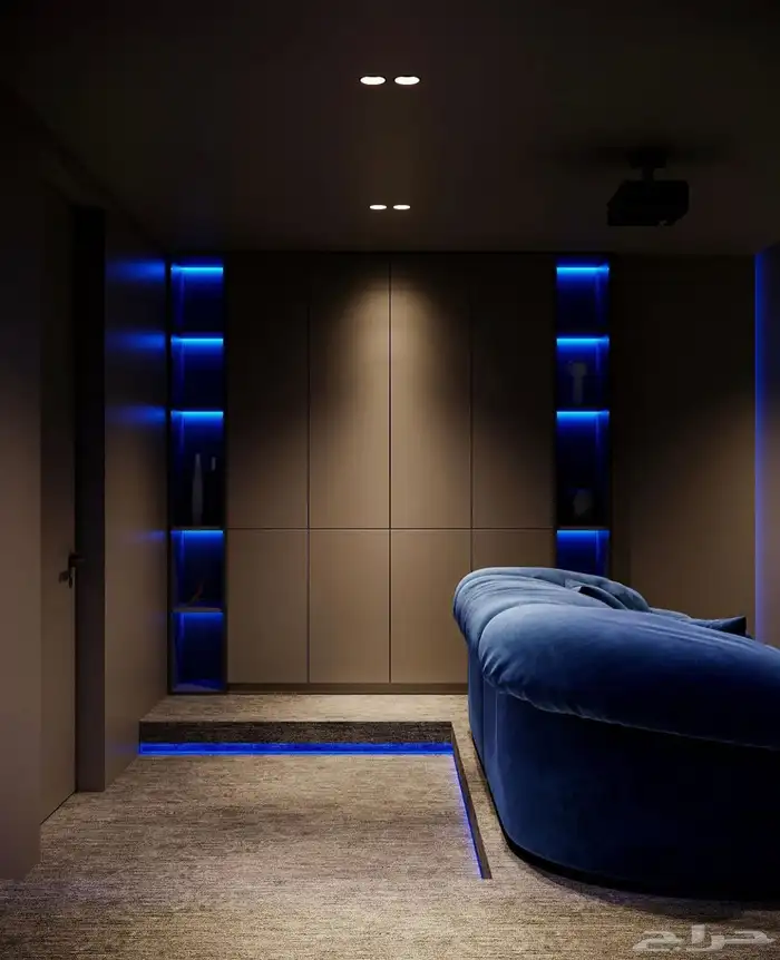 سينما منزلية ورسم جدران 7