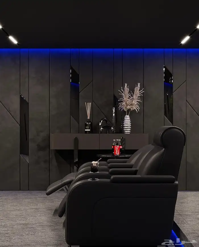 سينما منزلية ورسم جدران 1