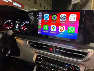 شاشة كيا K5 2024 اندرويد 10 انش ايباد 3