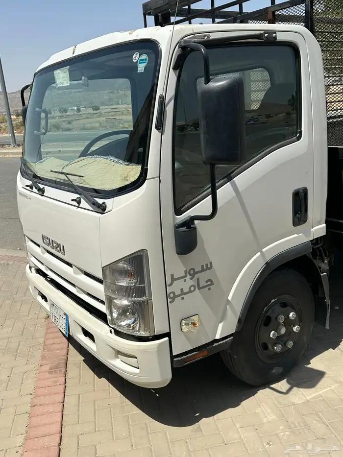ايسوزو دينا 4طن سوبر جامبو شاص طويل 4.95مترالموديل 2017باخش 3