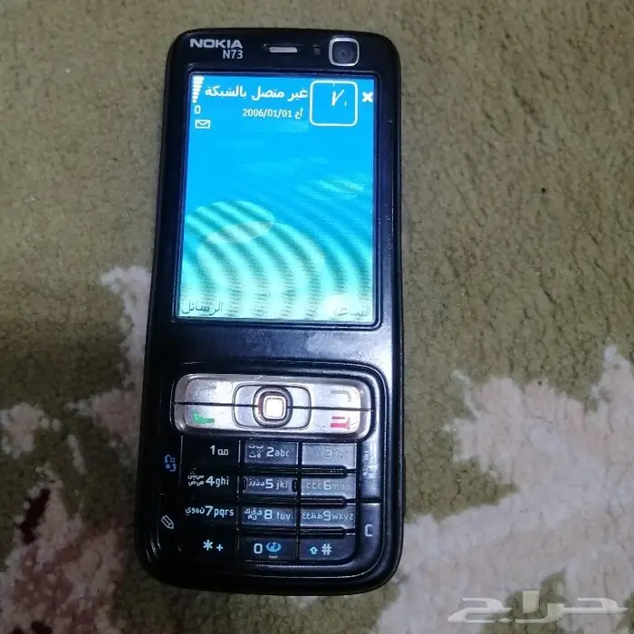 جوال نوكيا n73 مخزن شبه جديد 0