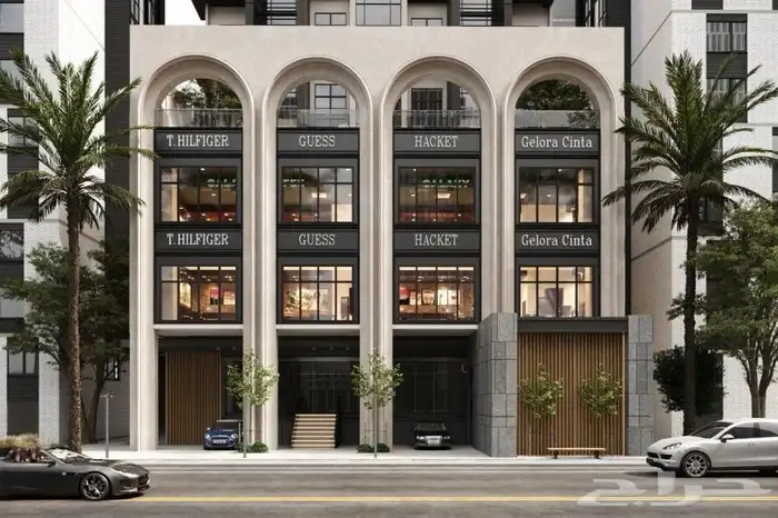 تصميم واجهات معمارية احترافية سكنية  تجارية 4