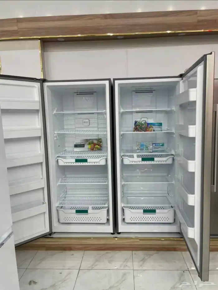 طقم تؤام فريزر وثلاجة هايسنس 1