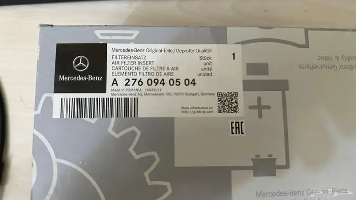 فلاتر مكينة مرسيدس 1