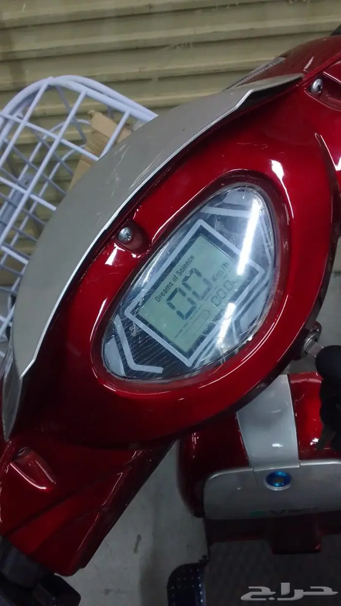 دباب كهربائي مقعد دراجة لون احمر متوفر لون اسود EB-7 2
