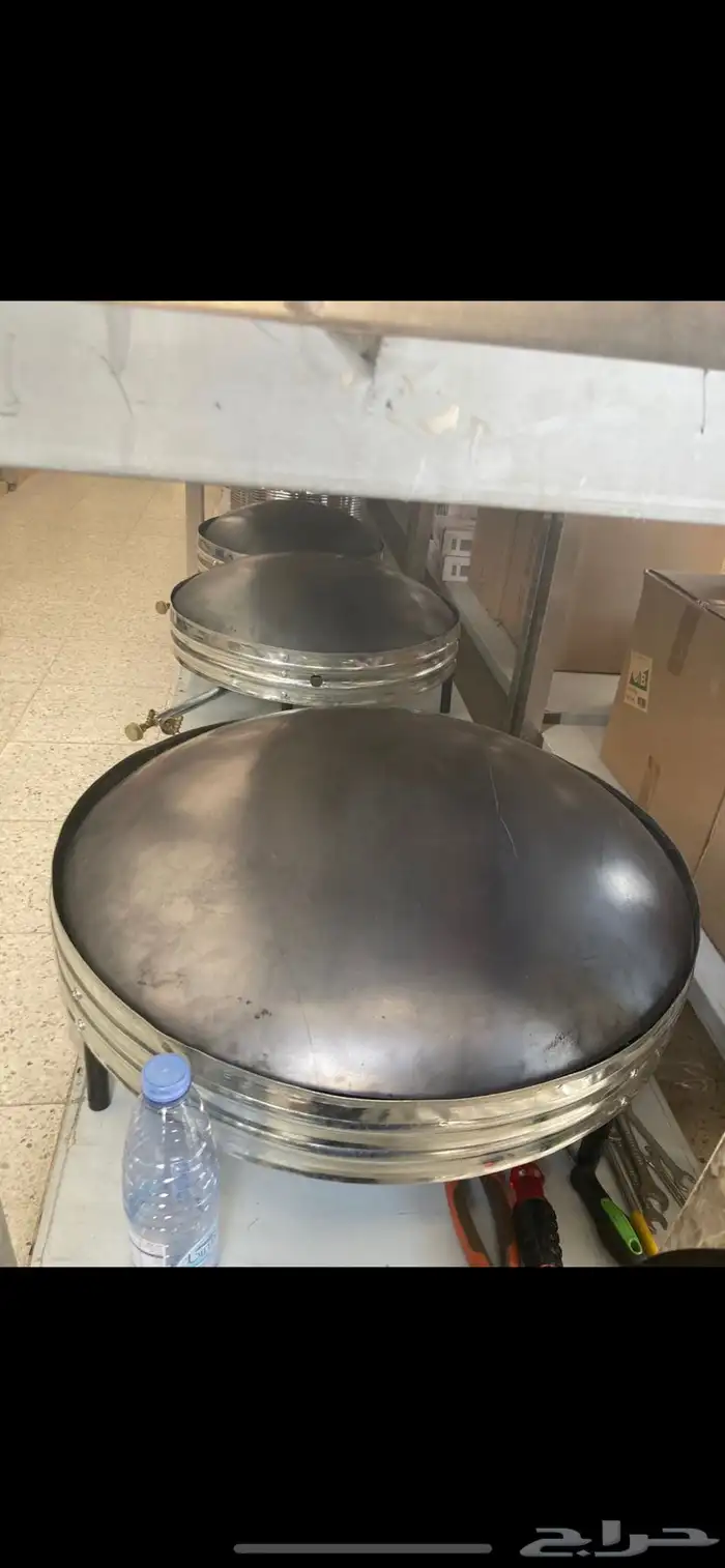 صاج قرصان مقرصه معدات مطاعم اعمال استيل خبز صاج معدات استيل 1