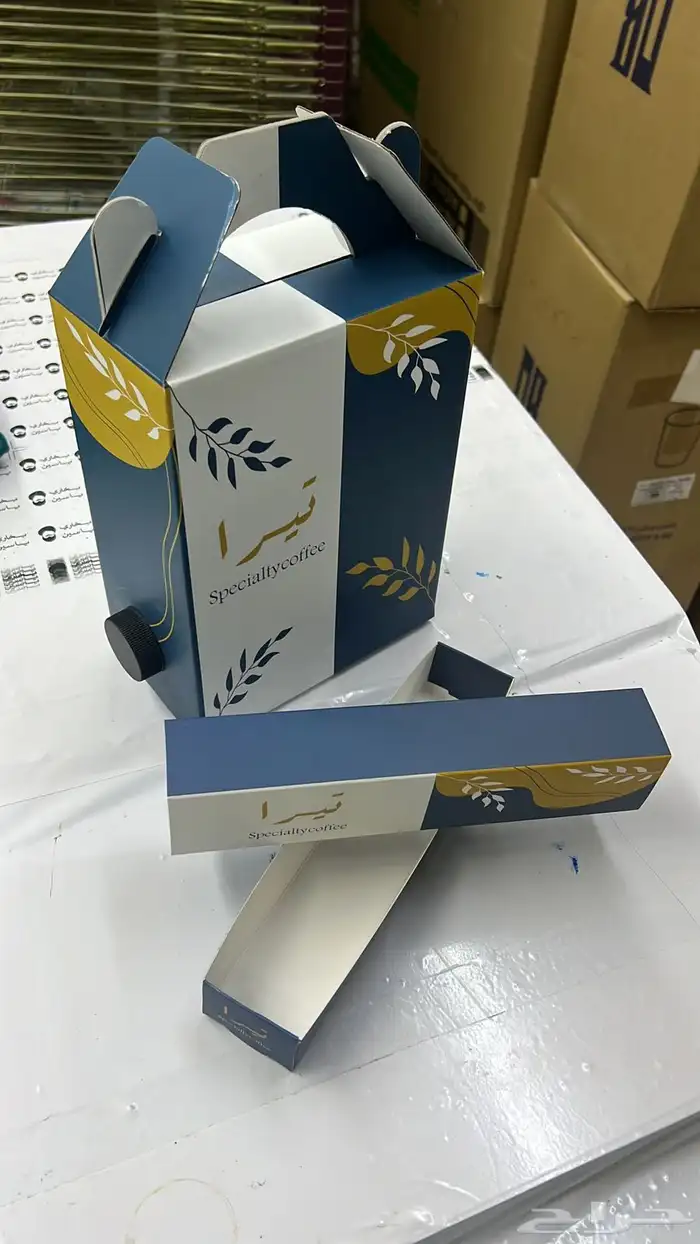 مطابع طباعةبكجات بوكسات-جركل قهوة-صحون ورقية-ورق تغليف-اكوب 0