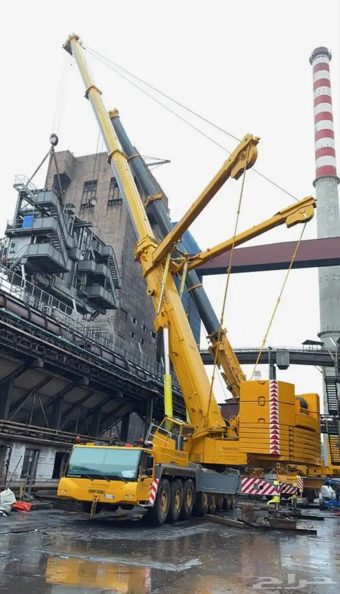 كرين رافعه للايجار باسعار مناسبة  Crane for rent 2