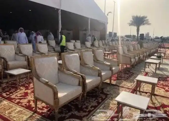 تاجير كنب vip وملكي وكراسي بنج باج 6