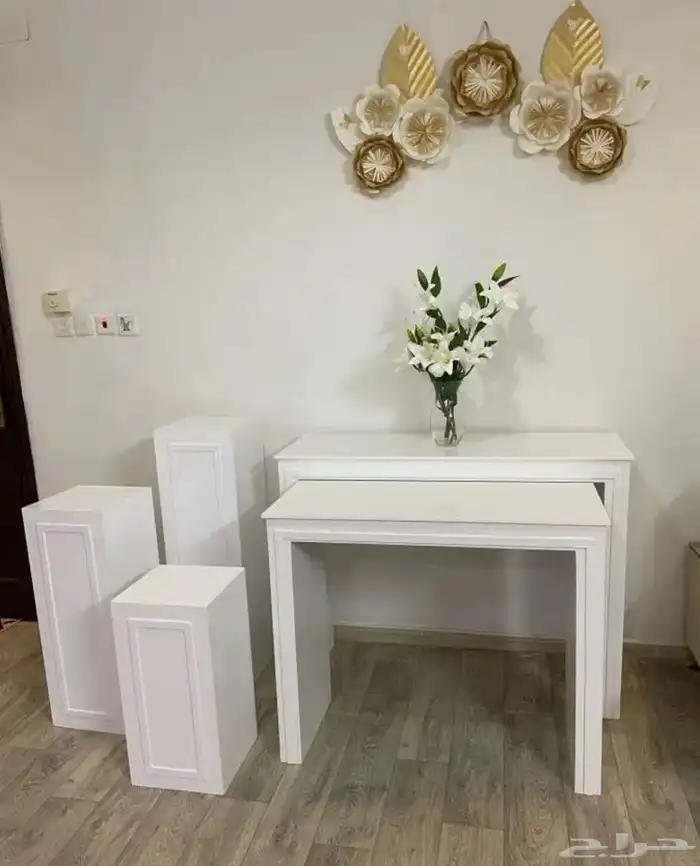 طاولة استقبال ايجار طاوله ابيض للبيع كوشه بيع استقبال اطفال 3