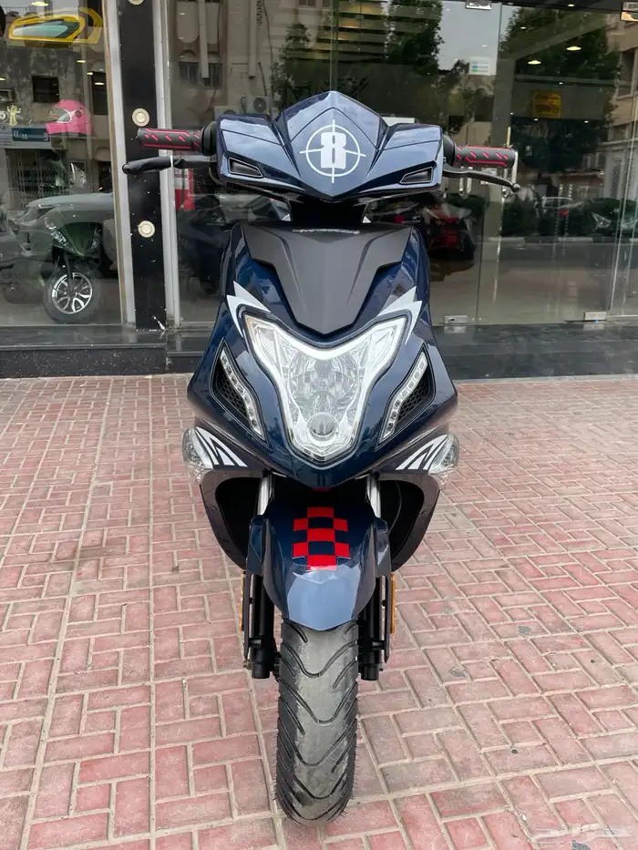 دراجة R8 مهدي عجيب سكوتر قسط شهري 1050 ريال تابي 7