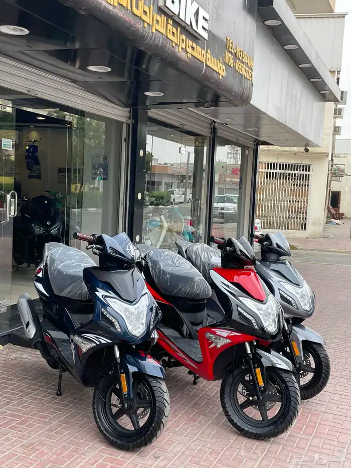 دراجة R8 مهدي عجيب سكوتر قسط شهري 1050 ريال تابي 18