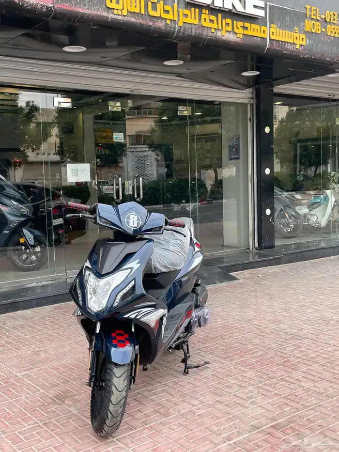 دراجة R8 مهدي عجيب سكوتر قسط شهري 1050 ريال تابي 1