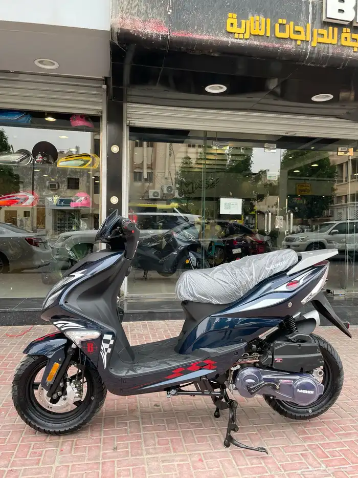 دراجة R8 مهدي عجيب سكوتر قسط شهري 1050 ريال تابي 3