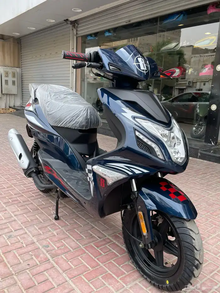 دراجة R8 مهدي عجيب سكوتر قسط شهري 1050 ريال تابي 9