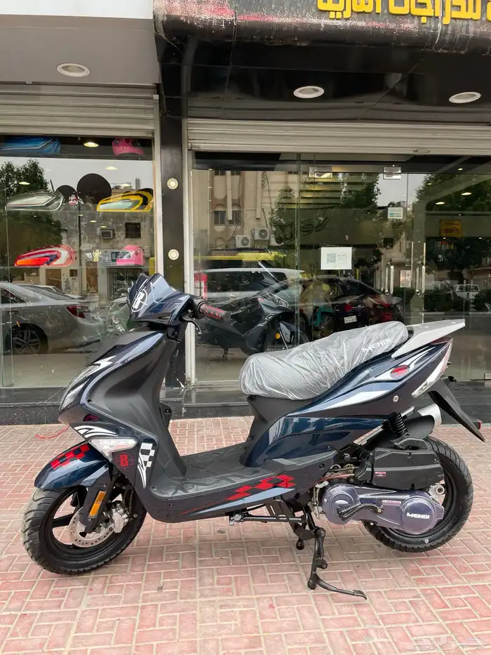 دراجة R8 مهدي عجيب سكوتر قسط شهري 1050 ريال تابي 4