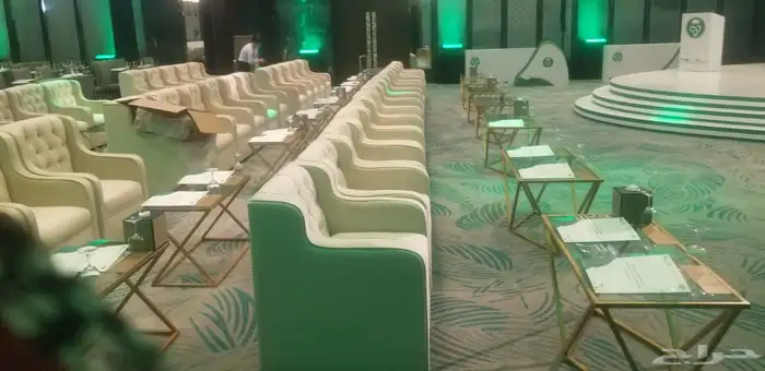 تاجير كنب vip وملكي وكراسي بنج باج 9