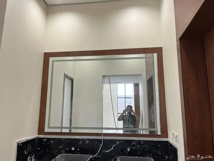 ابواب خشب ديكور مرايا 5