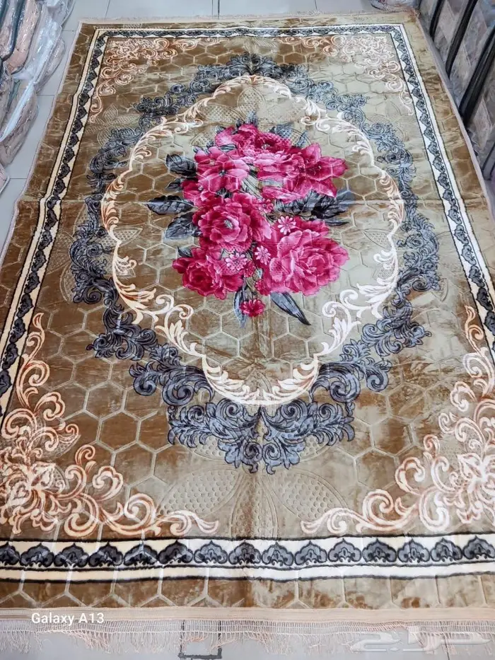 سجاد السيراميك. 115 ومفارش نفرين ب138 0