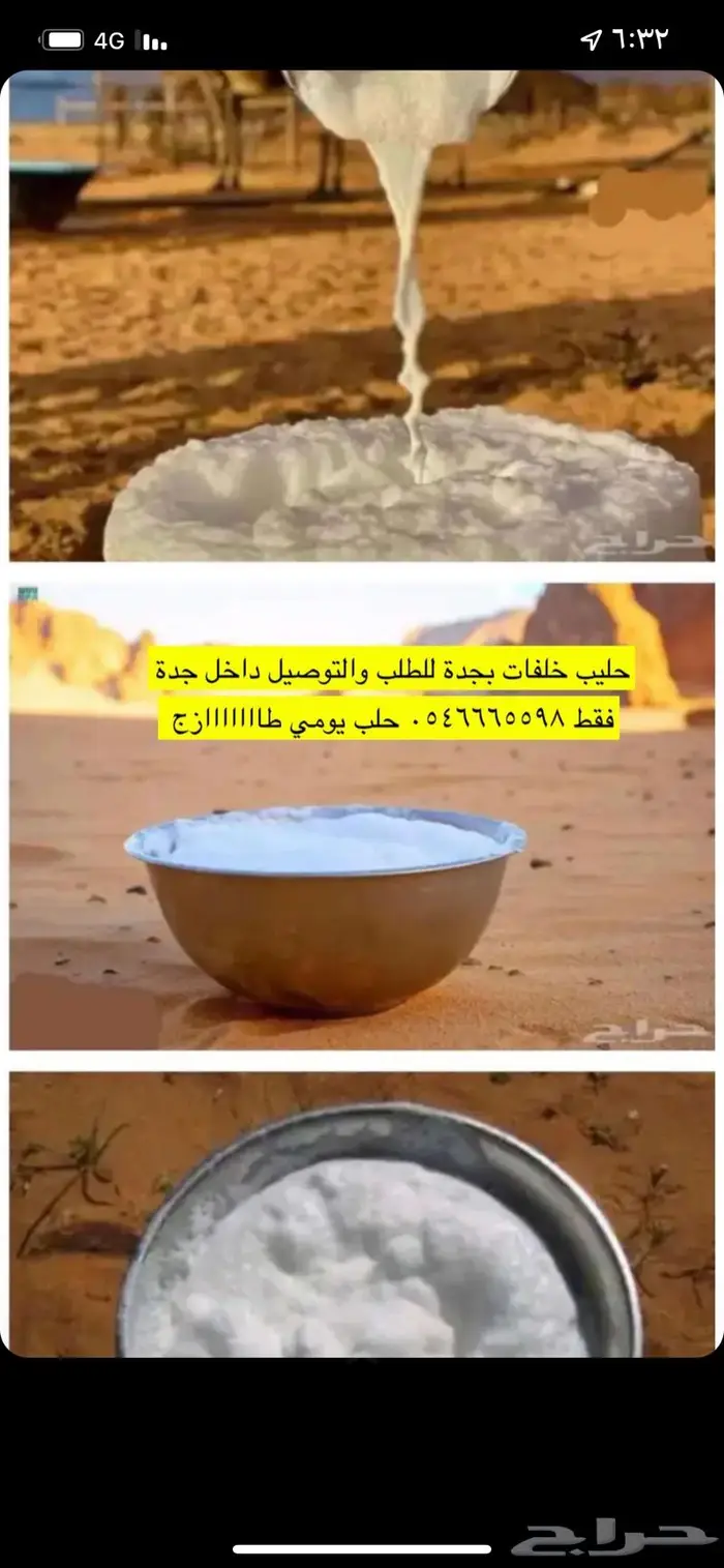 حليب خلفات ابل طازج يومي بجدة .. توصيل لحد باب بيتك 0