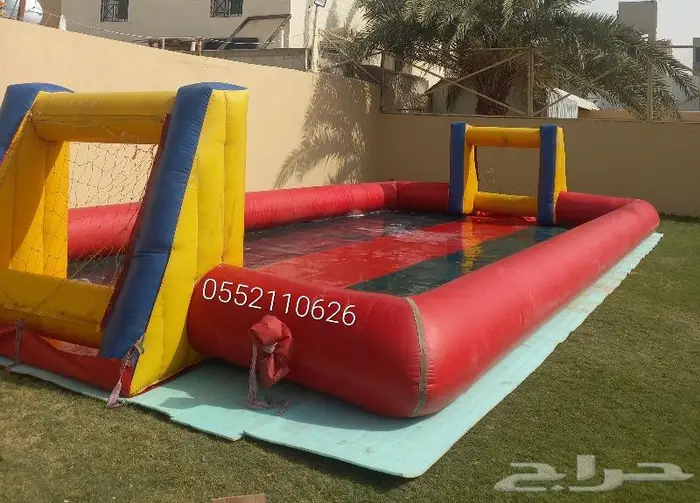 للإيجار باقل سعر زحليقه مائيه نطيطات ملعب صابوني 1