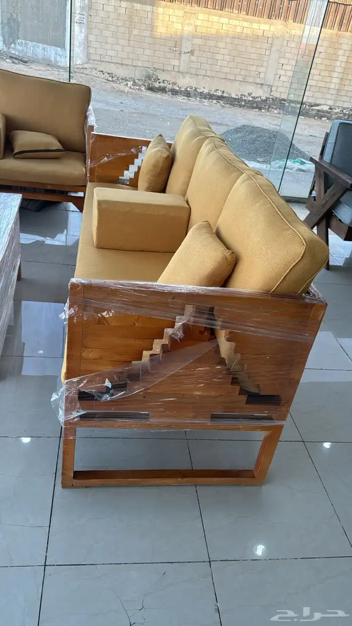 جلسات الخارجية حديد او خشب على حسب تفضيل 6