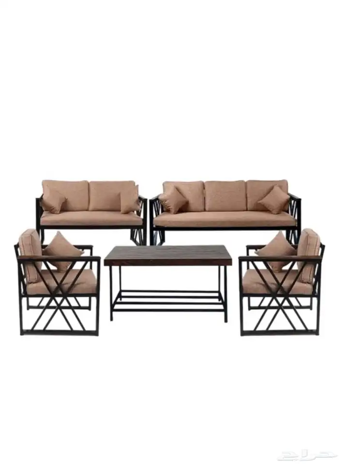 جلسات الخارجية حديد او خشب على حسب تفضيل 17