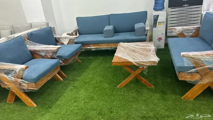 جلسات الخارجية حديد او خشب على حسب تفضيل 26