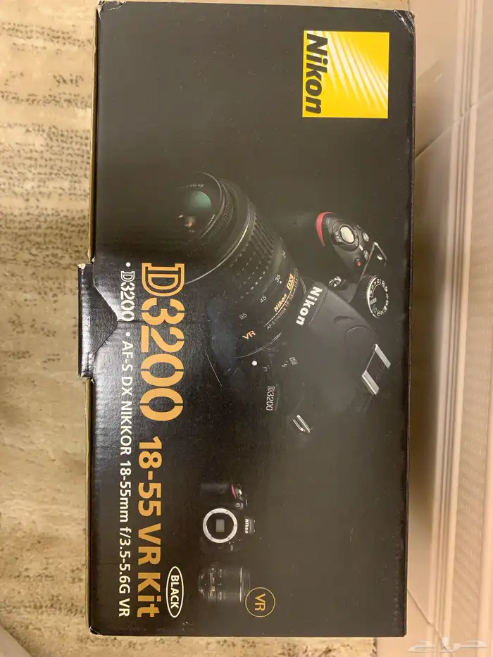 كاميرا نيكون D3200 اسود 4