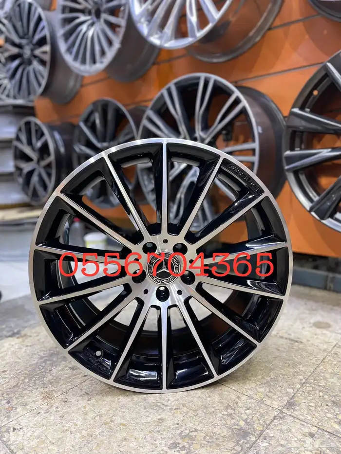 جنوط مرسيدس E400 مقاس 20 اصلي وكالة موديل 2022 0